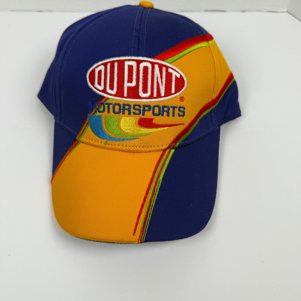 Chase Authentics DuPont Motorsports Hat Mens OSFA Blue New NASCAR Jeff Gordon 24